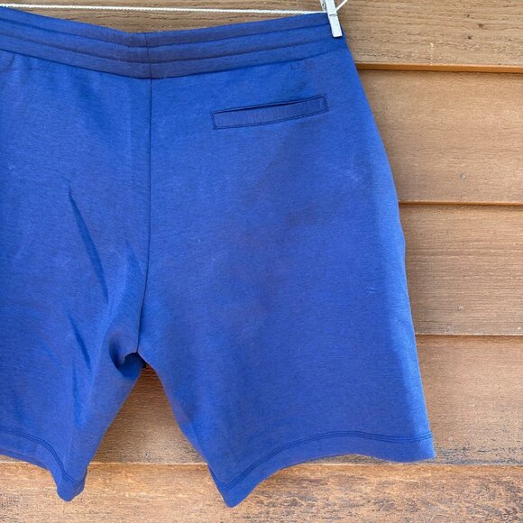 32 Degrees Cool Mens Navy Blue Sweat Shorts With Draw String Sorts Size XL - Picture 7 of 9